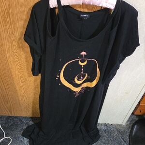 Moon & Sun Off Shoulder Dress